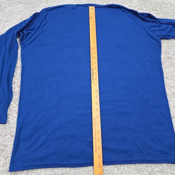 Patagonia Shirt Mens XL Blue Capilene Long Sleeve Pullover Outdoors Made in USA - Picture 9 of 11